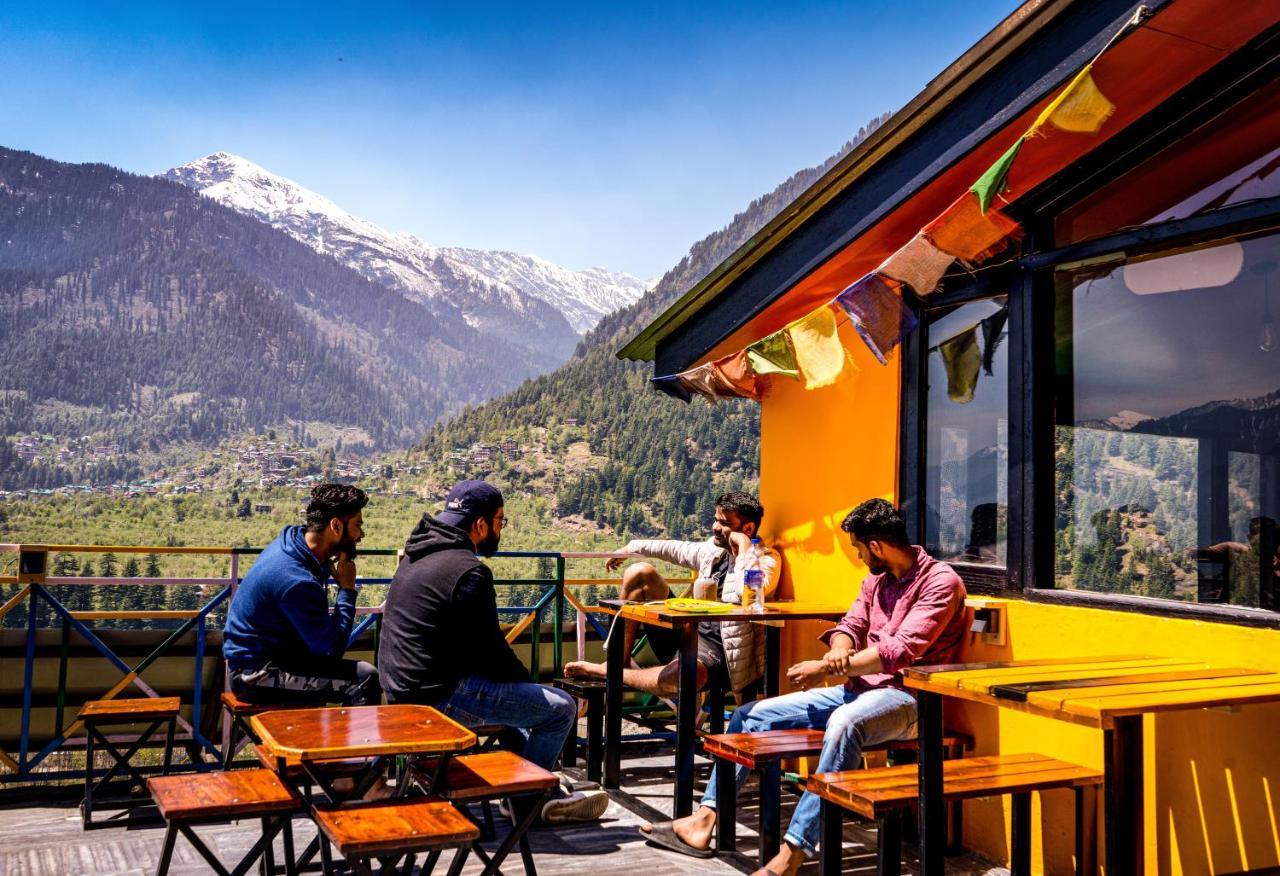 La Vaca India Manali Hostel Buitenkant foto
